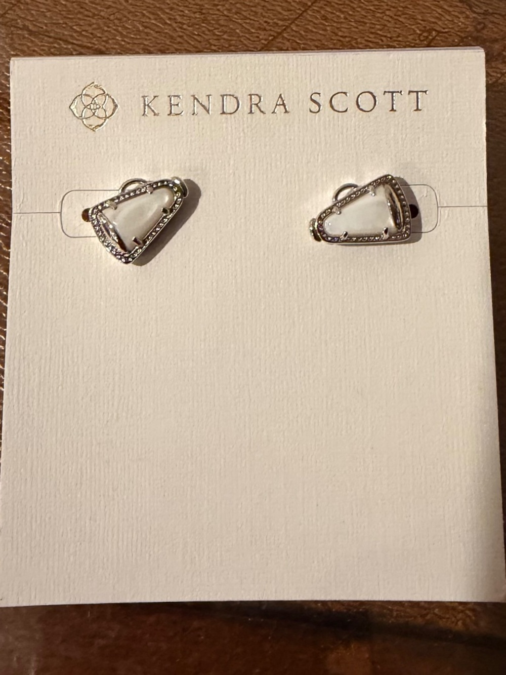 Kendra Scott Cheer Silver Stud Earrings